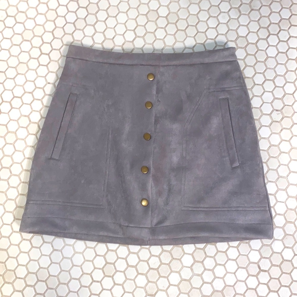 Gray Skirt